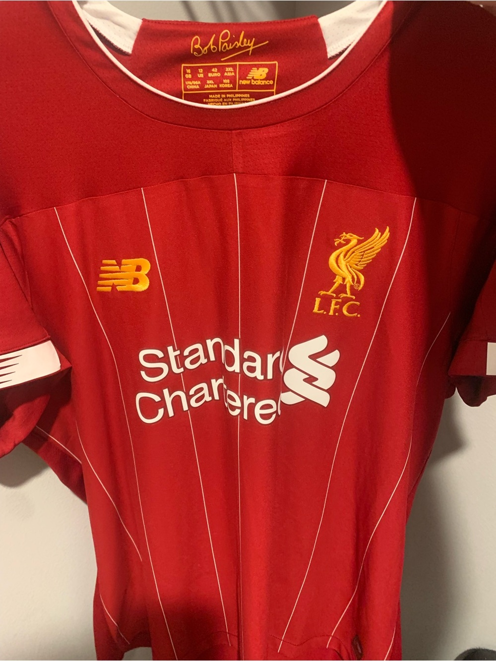 Liverpool Home Kit with European Patches